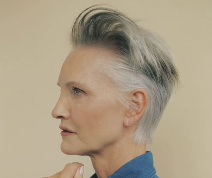 Embracing Natural Beauty with Short Hair at 70+